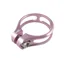 Aerozine CNC 7075 Seat Clamp With Ti Bolt-Pink-31.8